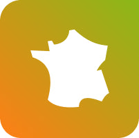 Icône reprennent le logo de l'application cultive mais montrant la france. 